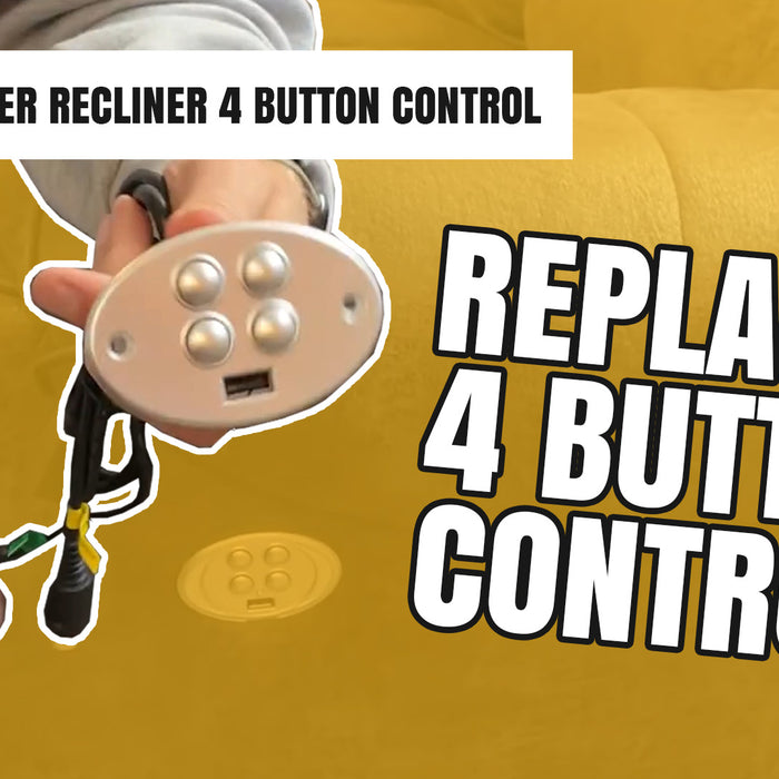 Replace a broken Button Control or Remote Control on your Power Recliner