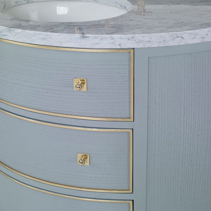 Ambella Home Collection - Orion Sink Chest - Polar Blue - 09242-110-435