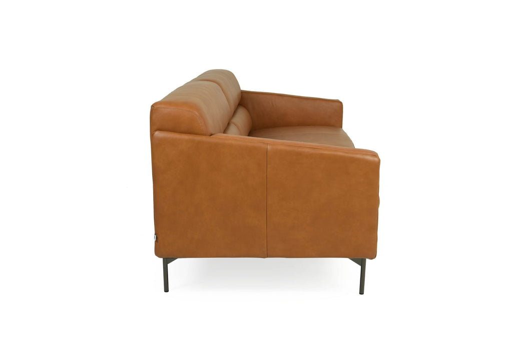 Moroni - McCoy Full Leather Sofa in Tan - 44203BS1961