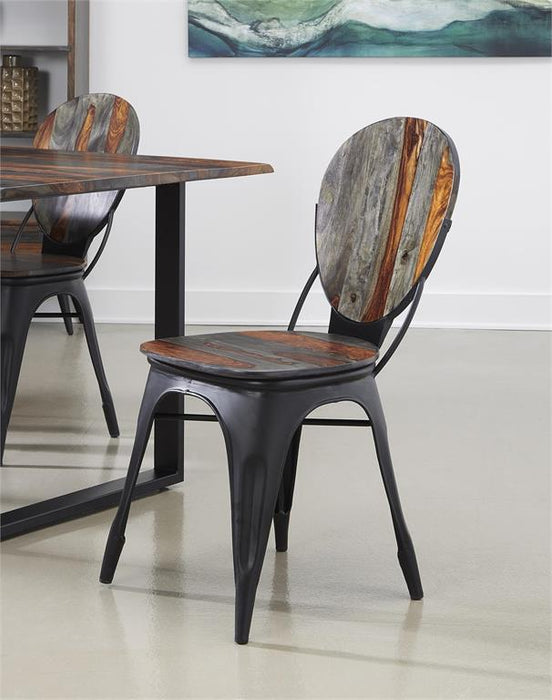 Coast To Coast - Dining Chair Set of 2 in Brown and Black - 53425