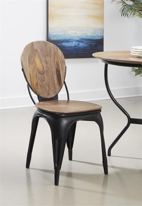 Coast To Coast - Dining Chair Set of 2 in Nut Brown - 53454