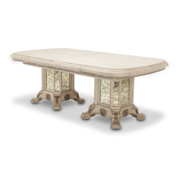 AICO Furniture - Platine de Royale Rectangular Dining Table in Champagne - NR09002-201