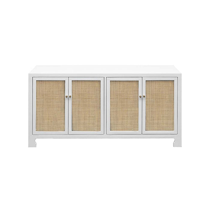 Worlds Away - Sofia 4 Door Cabinet in Matte White - SOFIA WH