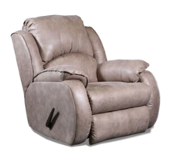 Southern Motion - Cagney Power Headrest Rocker Recliner in Brown - 5175P 173-16