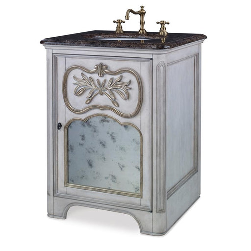 Ambella Home Collection - Laurel Petite Sink Chest - White - 08989-110-121
