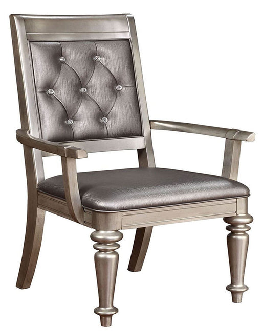 Coaster Furniture - Danette Metallic Platinum Arm Chair Set of 2 - 106473