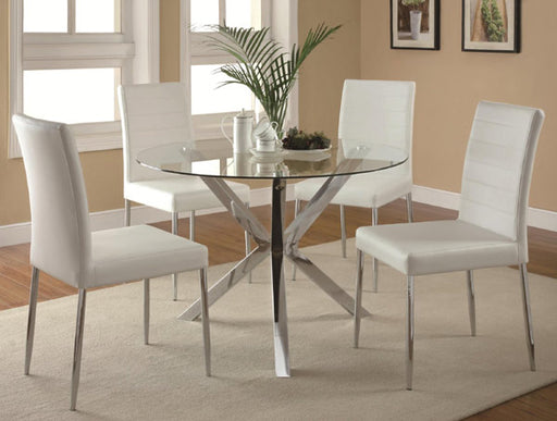 Coaster Furniture - Vance White Upholstered Side Chair Set of 4 - 120767WHT