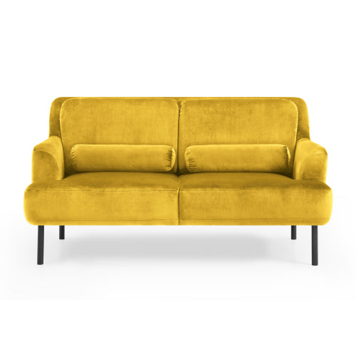 GFD Home - 2 Seater Loveseat in Yellow - W48123231