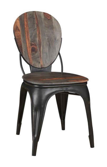 Coast To Coast - Dining Chair Set of 2 in Brown and Black - 53425