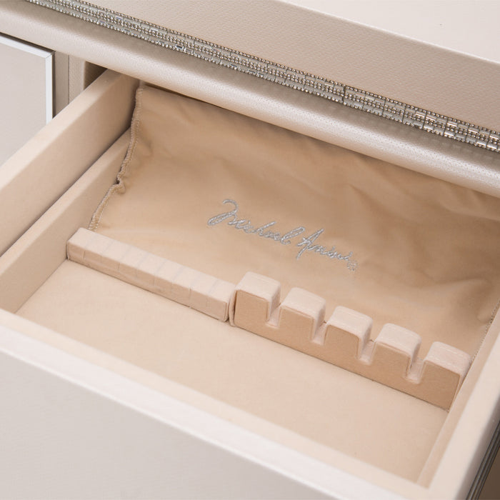AICO Furniture - Glimmering Heights Dresser with Mirror - 9011050-260-111