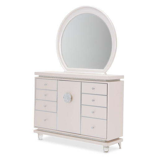 AICO Furniture - Glimmering Heights Dresser with Mirror - 9011050-260-111