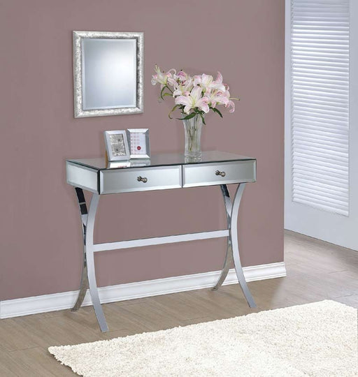 2 Drawer Mirror Console Table - 950355