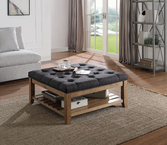 Acme Furniture -  Aizen Ottoman - 96560