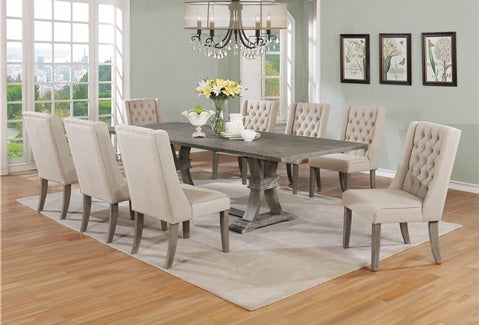 Mariano Furniture - D25 - 9 Piece Dining Table Set - BQ-D25D9