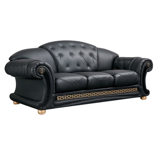 ESF Furniture - Apolo Sofa In Black - APOLOBLACK
