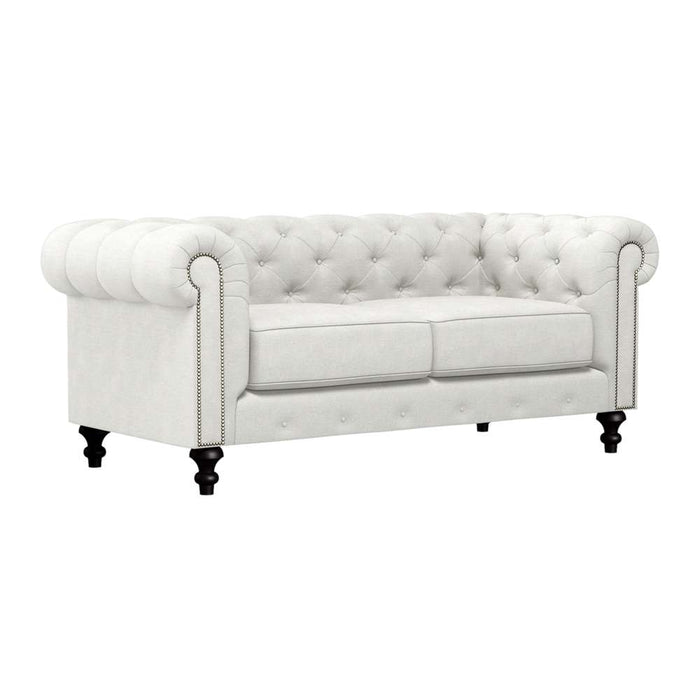 Nativa Interiors - London Tufted Sofa 72" in Charcoal - SOF-LONDON-72-CL-PF-CHARCOAL