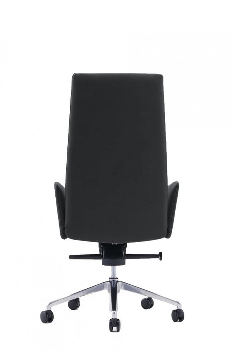 VIG Furniture - Modrest Tricia Modern Black High Back Executive Office Chair - VGFUA1911-BLK-OC