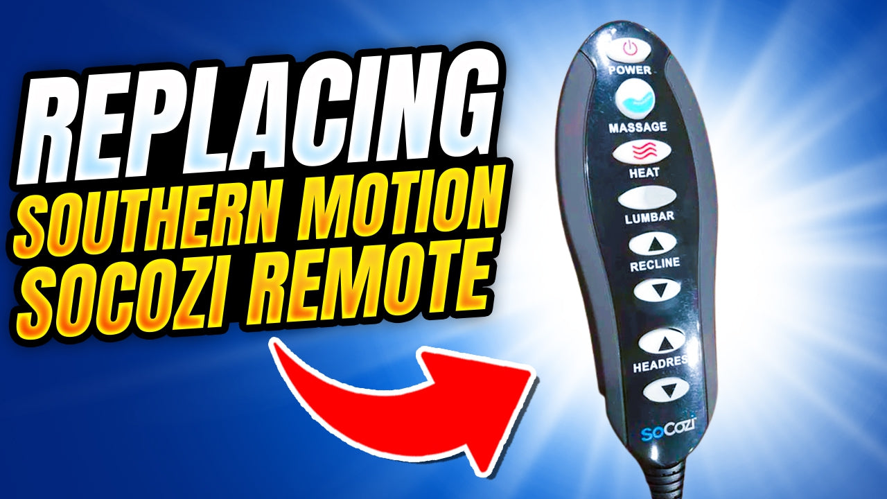 Replacing a Southern Motion Socozi remote or hand wand - Super Easy DIY instructions
