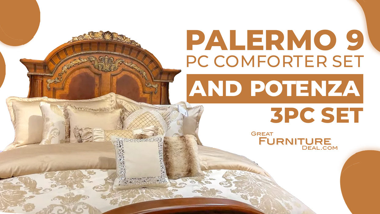 Palermo Comforter Set by Michael Amini