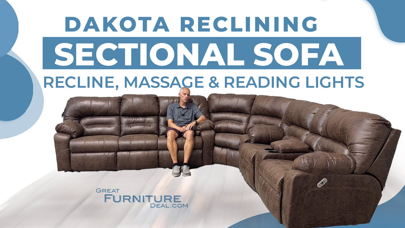 Dakota Sectional Sofa by Franklin Furniture