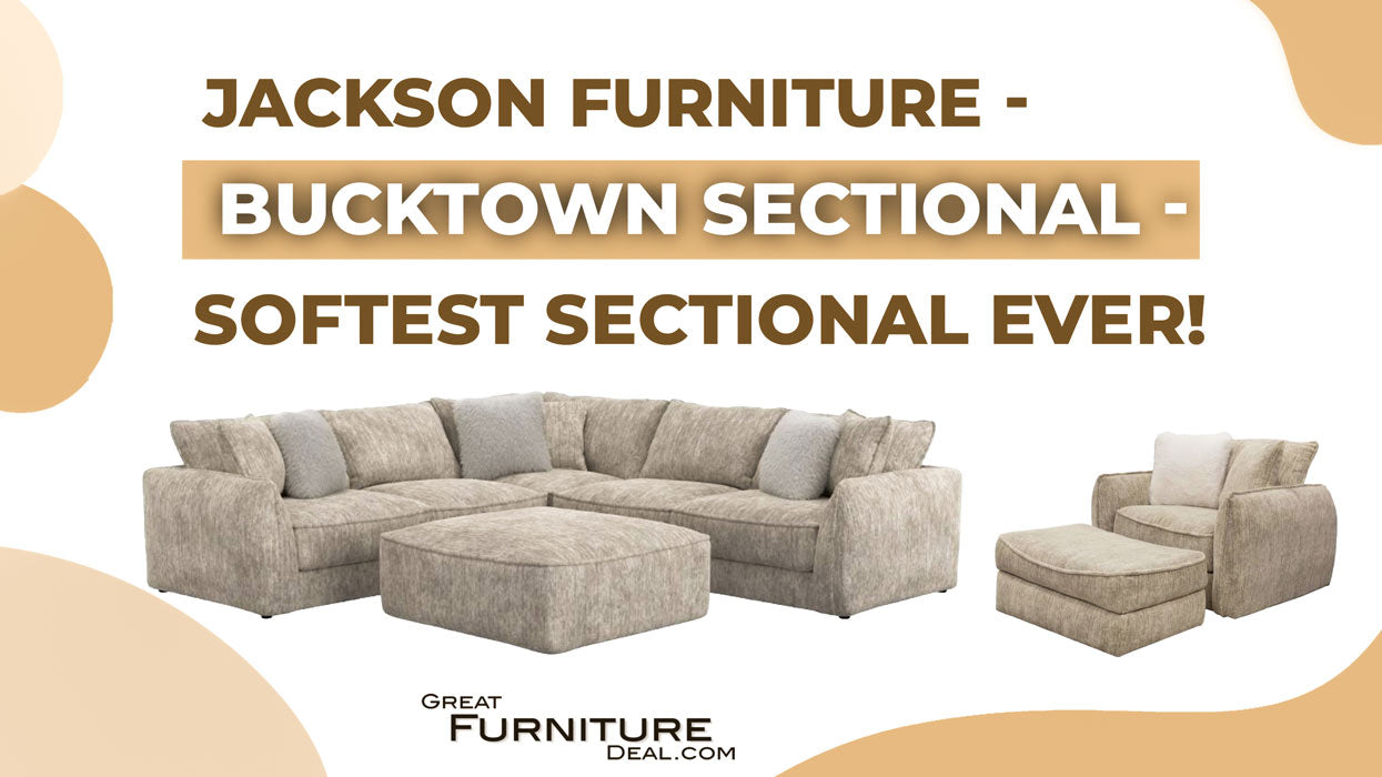 Jackson Furniture - Bucktown Sectional Sofa - So Soft!