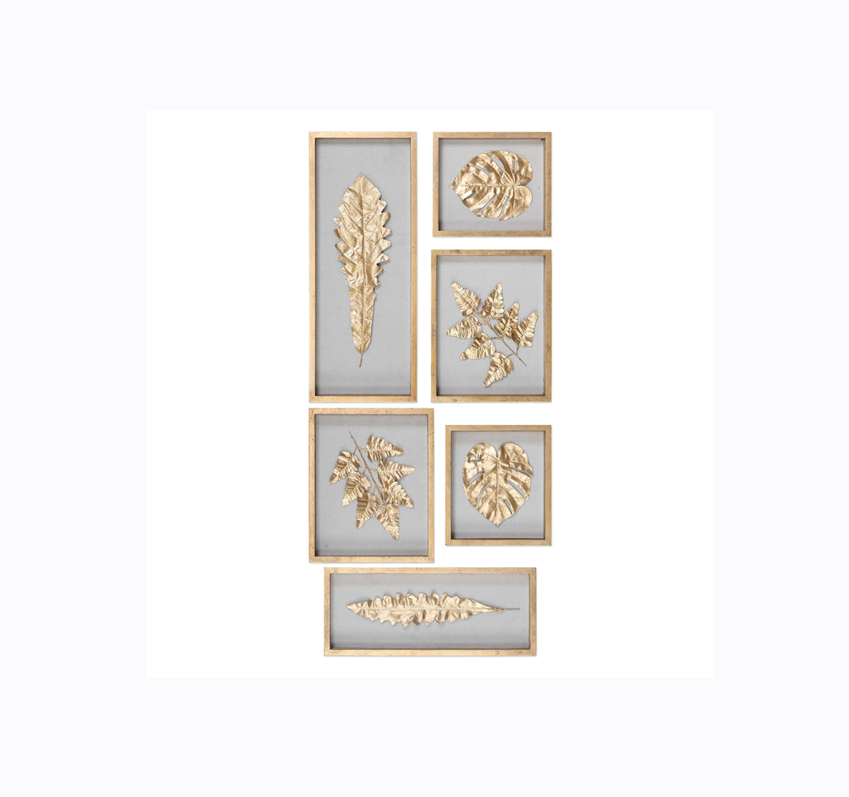 Uttermost Ocean Gems 04351 Ocean Gems Coral Wall Decor, Set/3, Jacksonville Furniture Mart