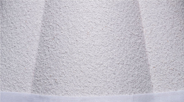 Jamie Young Company - Scalloped Small Lamp Shade in White Linen - 2SCAL-131SM - GreatFurnitureDeal