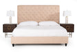 VIG Furniture - Modrest Garland Modern Beige Fabric Eastern King Bed - VGJY-602-BGE-EK - GreatFurnitureDeal