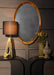 Noir Furniture - Chloe Mirror in Teak - EG-32T - GreatFurnitureDeal
