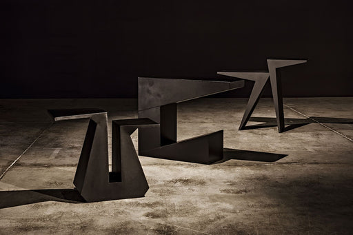 Noir Furniture - Devo Console Table in Matte Black - GCON441MTB - GreatFurnitureDeal