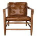 Noir Furniture - Luther Chair in Cuba Brown - LEA-C001BR - GreatFurnitureDeal