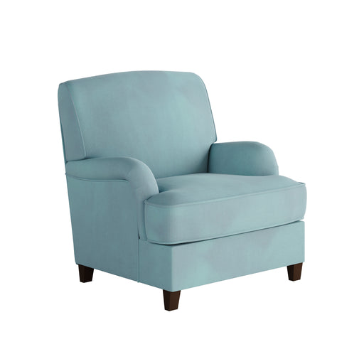 Southern Home Furnishings - Bella Skylight Accent Chair in Light Blue - 01-02-C Bella Skylight-MTO - GreatFurnitureDeal