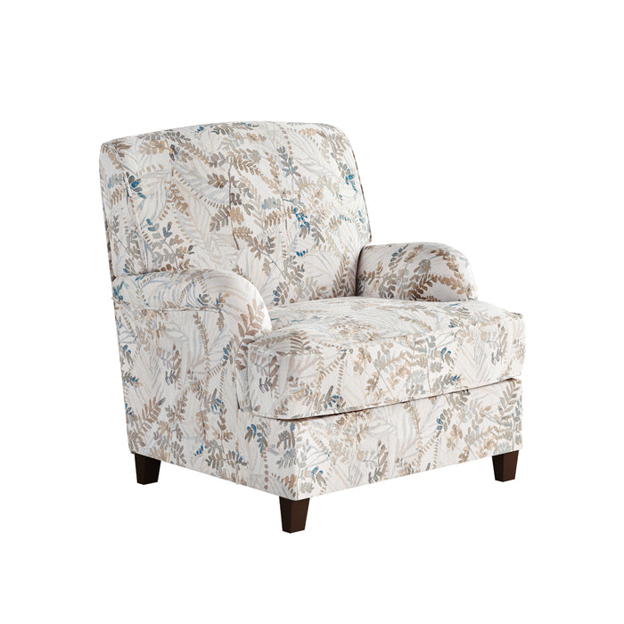 Southern Home Furnishings - Fetty Citrus Accent Chair in Multi - 01-02-C Fetty Citrus-MTO - GreatFurnitureDeal