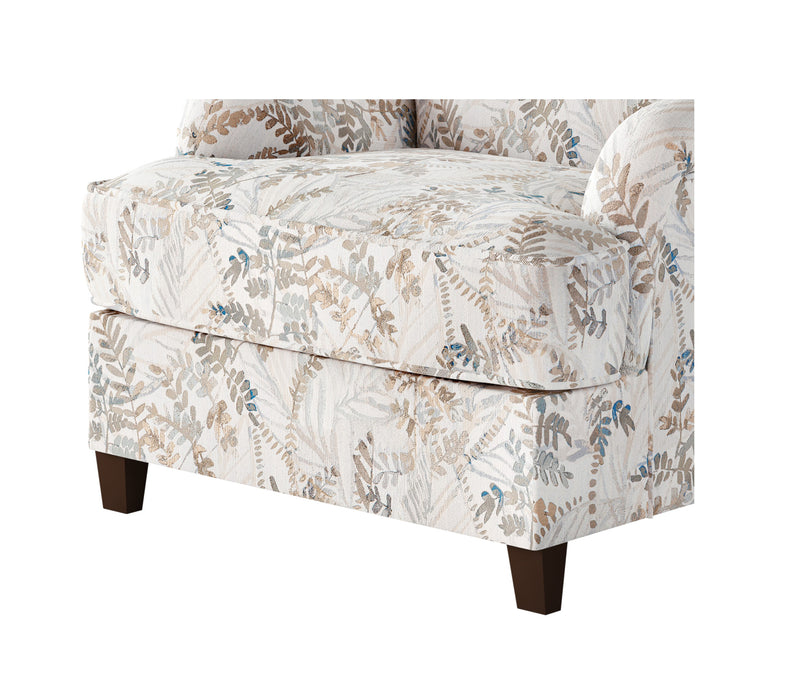 Southern Home Furnishings - Fetty Citrus Accent Chair in Multi - 01-02-C Fetty Citrus-MTO - GreatFurnitureDeal