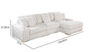 Mariano Furniture - S103 - Reversible Sectional in Beige - BQ-S103 - GreatFurnitureDeal