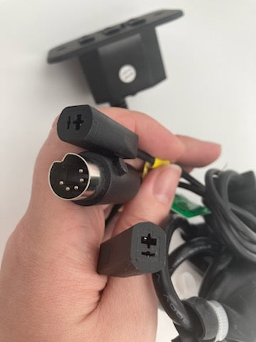 Ashley Furniture / Flexsteel Replacement Button Control with Power Recline, Power Lumbar, and Power Headrest Functions & USB - CTR UR3 08 B - GreatFurnitureDeal