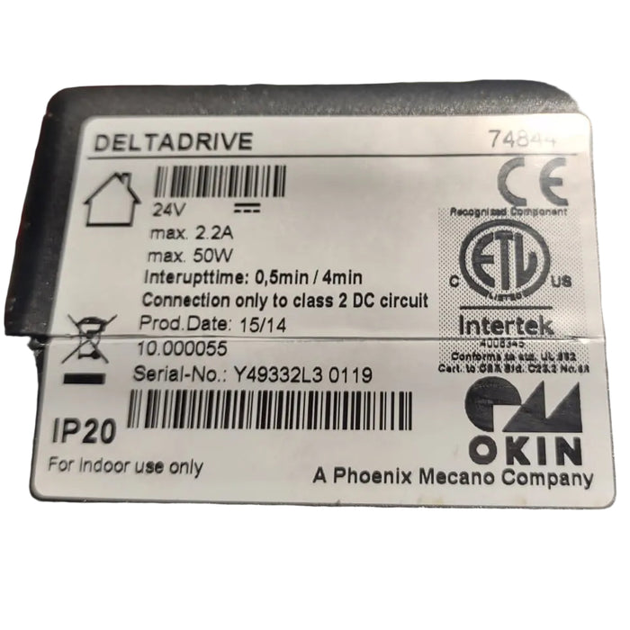 Okin - Replacement La-Z-Boy LZB 10.000055 / Deltadrive 83701 Motor Okin/74844 - GreatFurnitureDeal