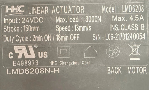 Pride Power Lift Recliner Replacement Back Motor - LMD6208N-H - GreatFurnitureDeal
