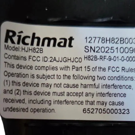 Richmat- Replacement Remote W/ Zero Gravity & Anti Snore Functions- HJH82B - GreatFurnitureDeal