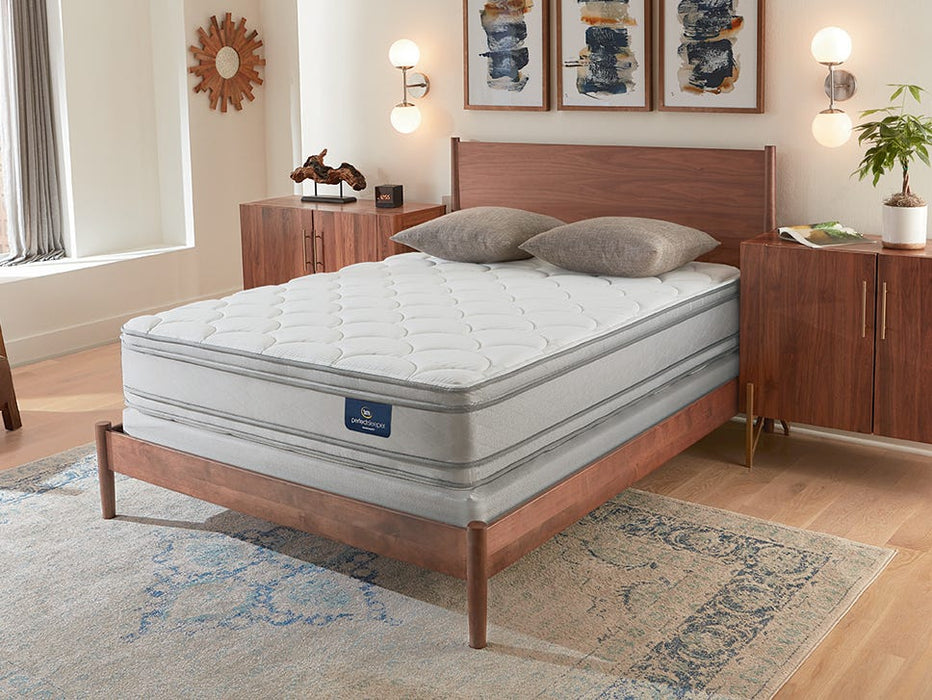 Serta Mattress - Signature Suite Hotel One Sided 13.25" Plush Queen Mattress - Signature Suite X-PLUSH-QUEEN - GreatFurnitureDeal