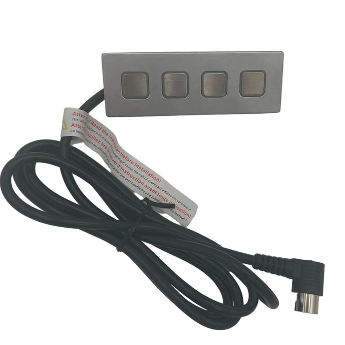Stressless Furniture and Others 4 Button Replacement Power Recliner Switch - 5 Pin Connection - GreatFurnitureDeal