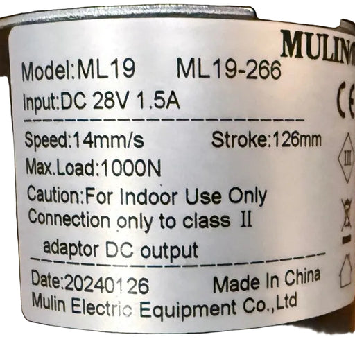 Catnapper Power Lift Chair Linear Actuator Replacement Power Motor - ML19-266 - GreatFurnitureDeal