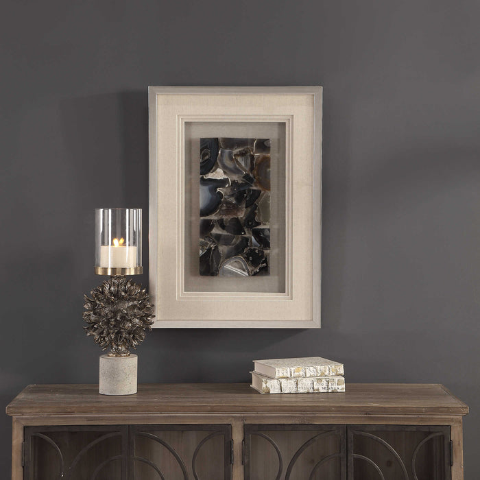 Uttermost - Seana Agate Stone Shadow Box - 04162 - GreatFurnitureDeal