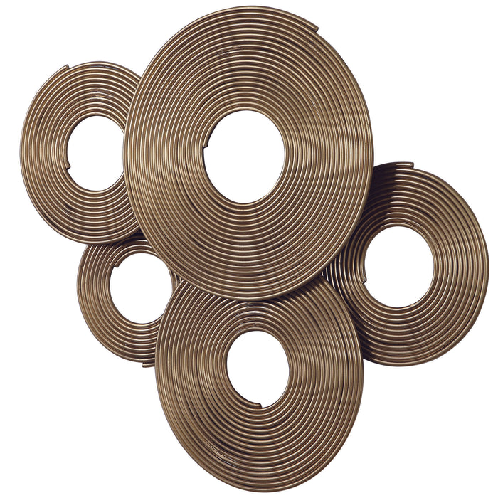 Uttermost - Ahmet Gold Rings Wall Decor - 04201