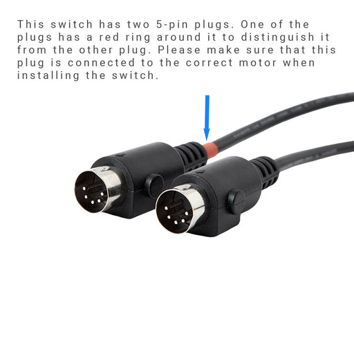 Franklin Furniture / Ashley Furniture - Power Recliner & Power Headrest Replacement Button with USB - KDH104B-002 - GreatFurnitureDeal