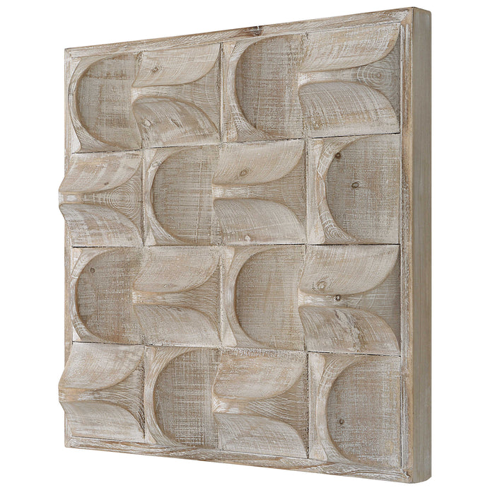 Uttermost - Pickford Wood Wall Decor, Natural - 04329