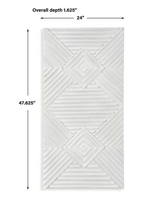 Uttermost - Nexus Wood Geometric Wall Decor - 04346 - GreatFurnitureDeal