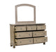Homelegance - Bethel 4 Piece California King Bedroom Set in Wire Brushed Gray - 2259KGY-1CK*4 - GreatFurnitureDeal