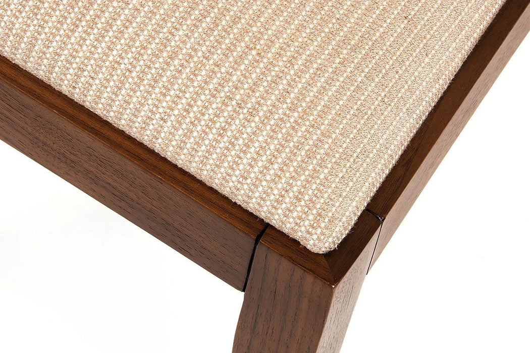 VIG Furniture - Modrest Codex Mid-Century Tobacco & Beige Desk Chair - VGCNMK029 - GreatFurnitureDeal