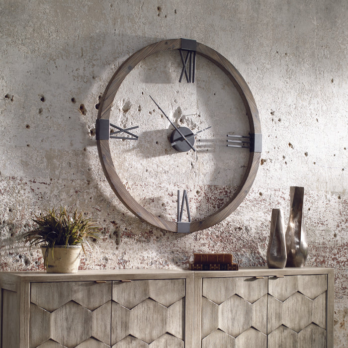 Uttermost - Marcelo Modern Wall Clock - 06454